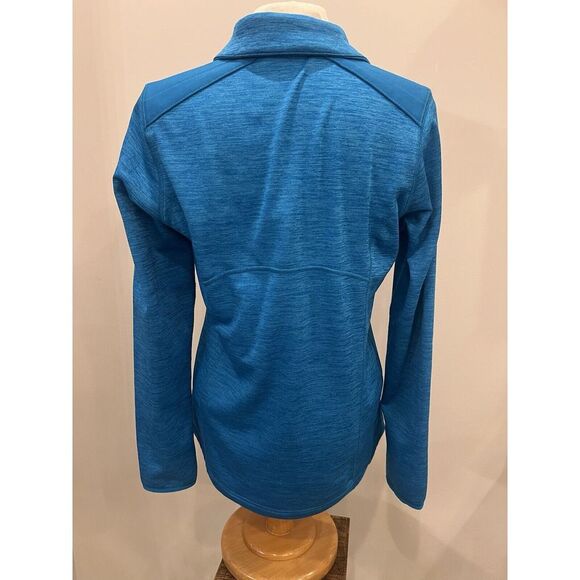 Columbia Blue Omni-Wick 1/2 Zip Pull Over Jacket Running Top Women's size Medium - Picture 5 of 8